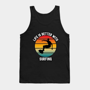 Surf lifestyle surfboard Tank Top